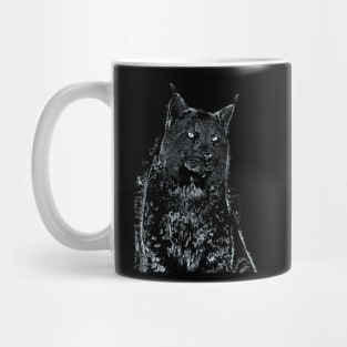 Lynx art Mug